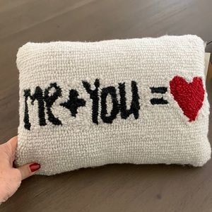 Sweet Valentine’s Day pillow for your sweetie!